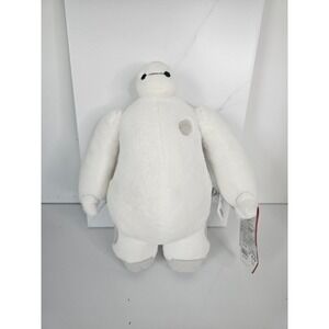 Disney Store Big Hero 6 Baymax Plush White Grey 11 Inch Stuffed Toy NWT